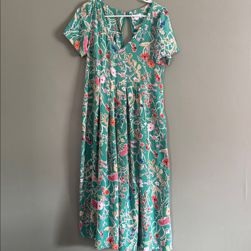 Floreat by Anthropologie Yardley Sleep Cropped Jumpsuit MED